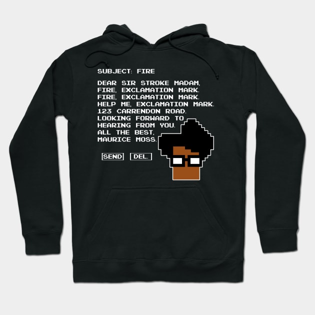 Subject Fire Hoodie by Liberty Art